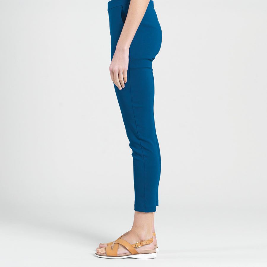 Techno Knit - Skinny Ankle Pocket Pant - French Blue - Final Sale!