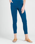 Techno Knit - Skinny Ankle Pocket Pant - French Blue - Final Sale!