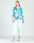 Parachute Hem Tunic - Floral Petal - Final Sale!