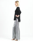 Parachute Hem Tunic - Black - Final Sale