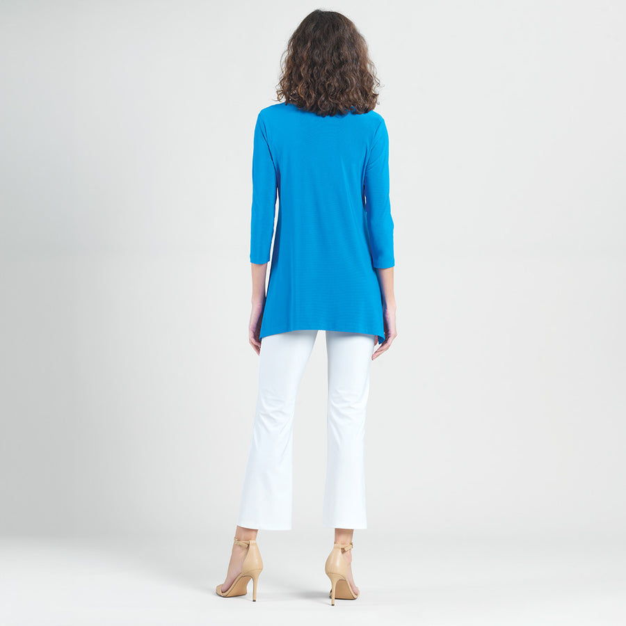 Parachute Hem Tunic - Brilliant Blue