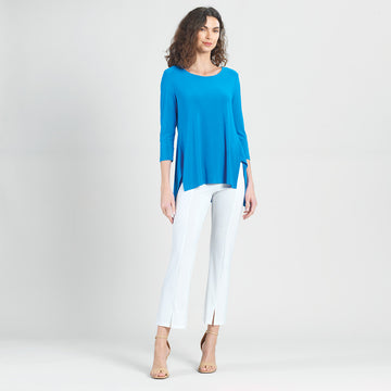 Parachute Hem Tunic - Brilliant Blue