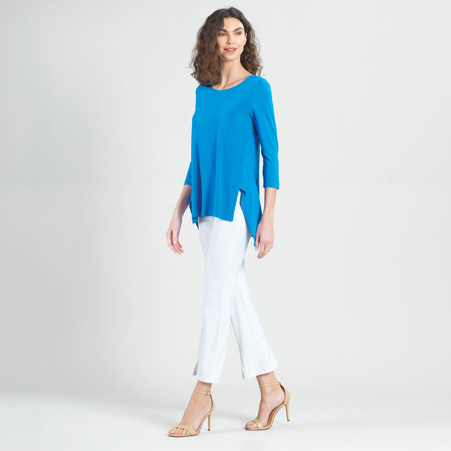 Parachute Hem Tunic - Brilliant Blue