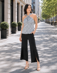 Butter Knit - Grecian Halter Top - Fan Scatter - Final Sale!