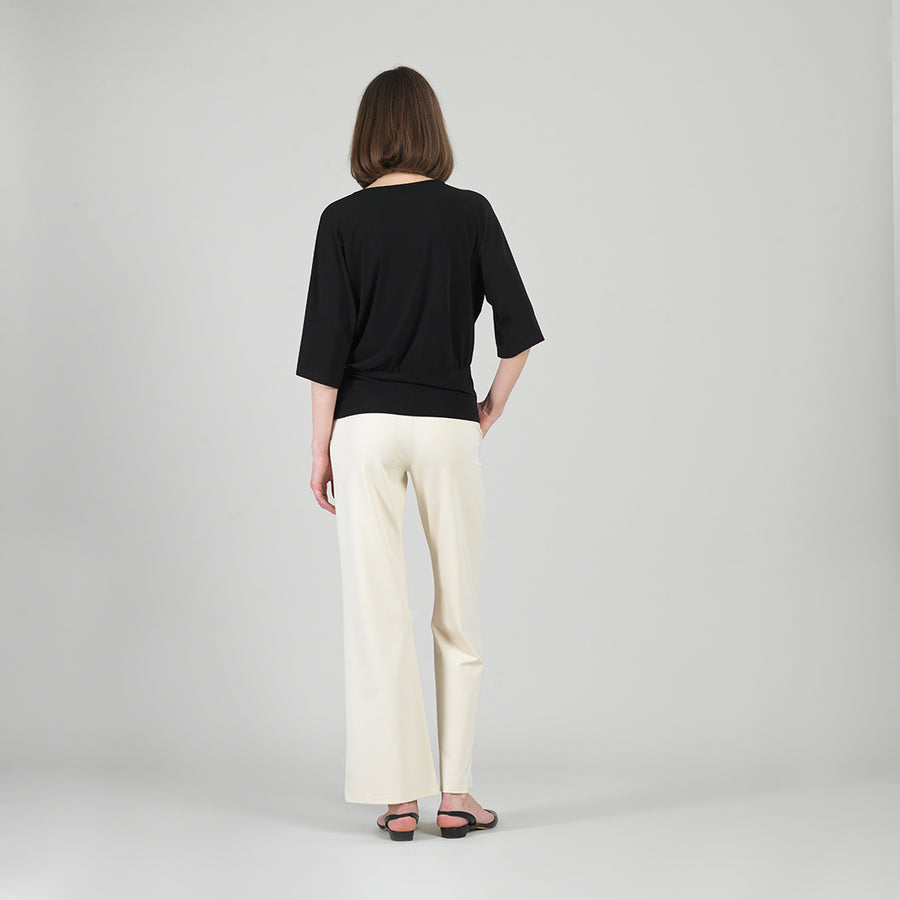 Side Tie Top - Black