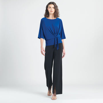 Side Tie Top - Cobalt
