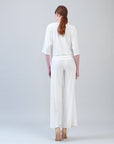 Signature Side Tie Top - Ivory - Limited Sizes