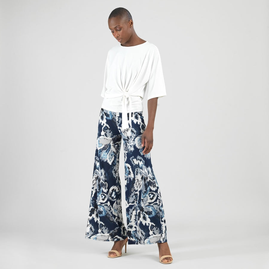 Side Tie Top - Ivory