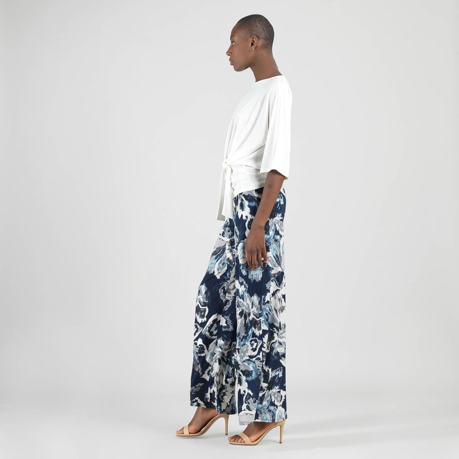Side Tie Top - Ivory