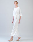 Signature Side Tie Top - Ivory - Limited Sizes