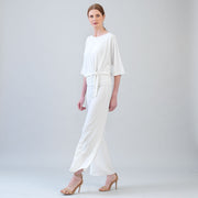 Signature Side Tie Top - Ivory