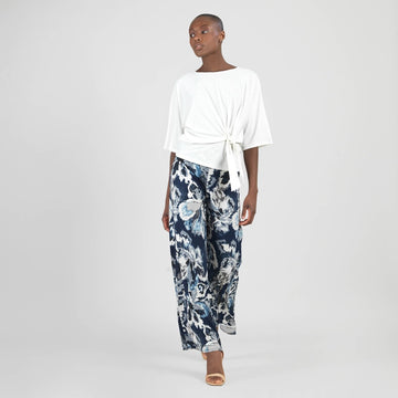 Side Tie Top - Ivory