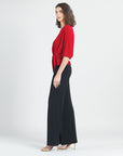 Side Tie Top - Red