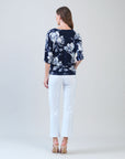 Signature Side Tie Top - Peony Blossom