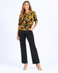 Dolman Half Sleeve Top - Baroque Paisley - Final Sale!