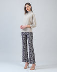 Plush Ribbed - Funnel Neck Sweater - Natural - Limited Sizes