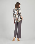 Gauze Knit - Scoop Neck Tunic - Petal Whisper