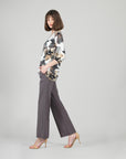 Gauze Knit - Scoop Neck Tunic - Petal Whisper
