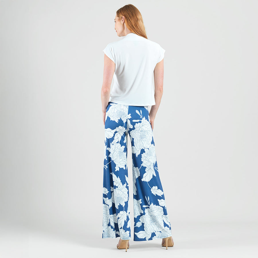 Drape Neck Loop Front Top - White - Final Sale – Clara Sunwoo
