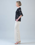 Tulip Cuff Top - Floral Starlight