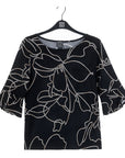 Tulip Cuff Top - Floral Starlight