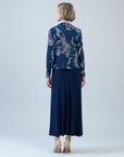 Ultra Cozy - Long Sleeve Loop Front Sweater Top - Rose Sketch - Final Sale