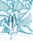 Sleeveless V-Neck Center Front Tie Top - Paradise Petal - Limited Sizes