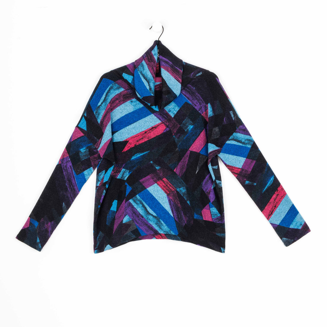 Lightweight Cozy - Tipped Hem Sweater Top - Ribbon Stripe – Clara Sunwoo
