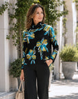 Cozy Knit - Textured Tipped Hem Sweater - Butterfly Orchid - Final Sale