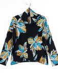 Cozy Knit - Textured Tipped Hem Sweater Top - Butterfly Orchid