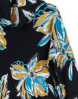 Cozy Knit - Textured Tipped Hem Sweater Top - Butterfly Orchid
