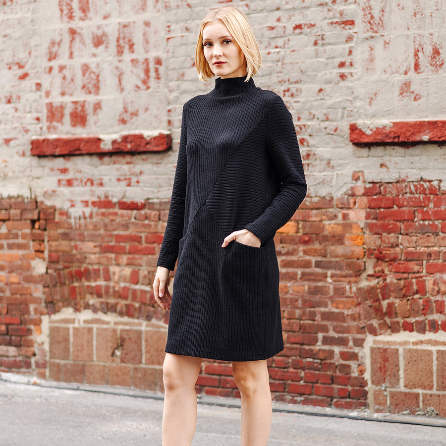 Womens Black Tunic Sweater Dress Womens Black Tunic Sweater Dress