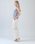 Butter Knit - Mock Neck Box Tank - Python Scale - Final Sale!