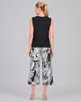 Solid Blouse Tank - Black - Final Sale