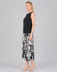 Solid Blouse Tank - Black - Final Sale