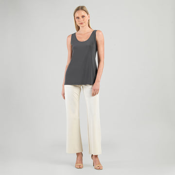 Signature Mid-Length Tank - Charcoal - Final Sale!