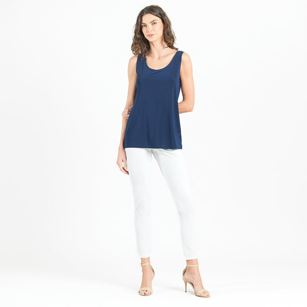 Signature Mid-Length Tank - 5 Colors – Clara Sunwoo