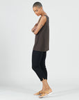 Signature Mid-Length Tank - Brown - Final Sale