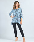 Soft Pleat Knit - Back Tie Tunic - Leopard - Final Sale!