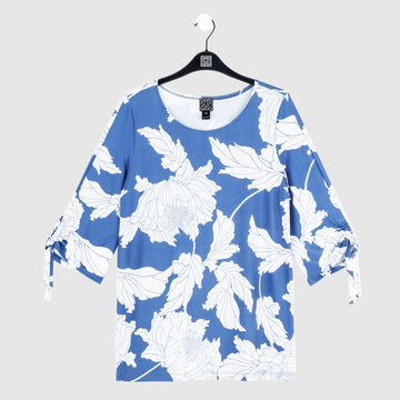 Butter Knit - Pull-Tie Cuff Tunic - Mum Sketch - Final Sale