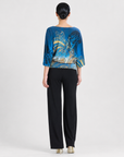 Signature Side Tie Top - Antique Paisley - Final Sale