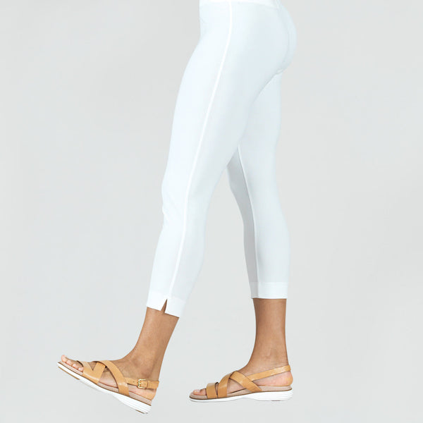 【Loulouseoul】25ss Button Capri Pants Oplxuo Capri Pants for Women Casual Summer Dressy Pull On