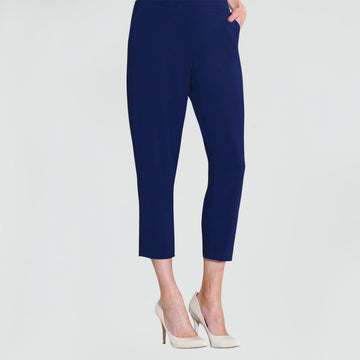 Signature Jogger Pocket Capri - Navy - Final Sale!