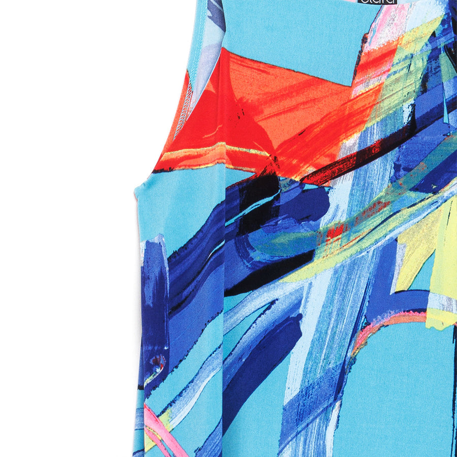 Jewel Neck Swing Dress - Ribbon Dance - Final Sale!