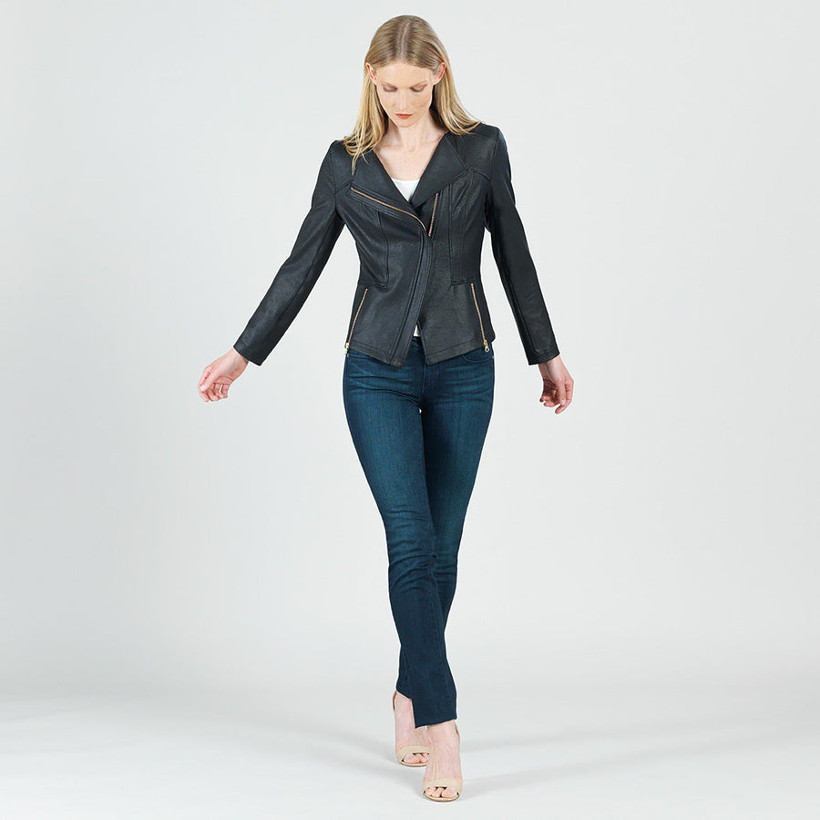 Liquid Leather™ Signature Jacket - Black - Pre-Order 1/13/24