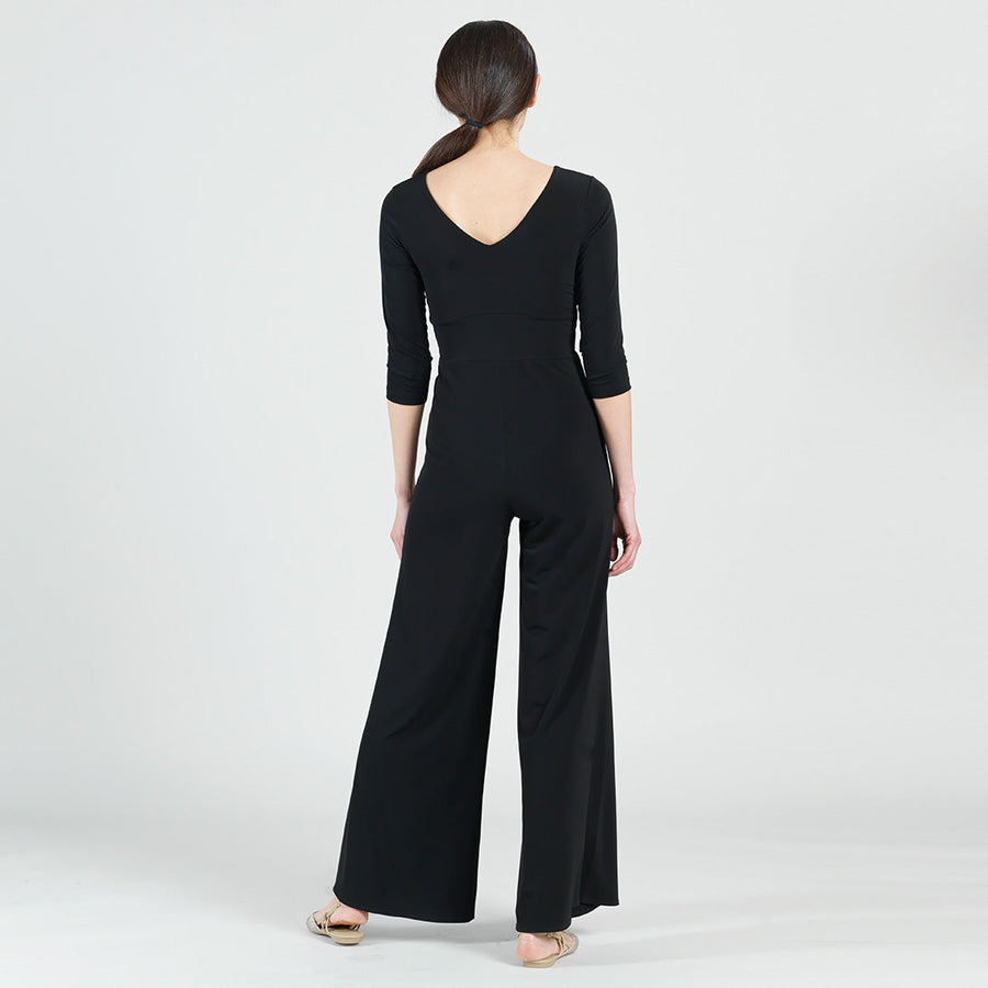 Signature 3/4 Sleeve Jumpsuit