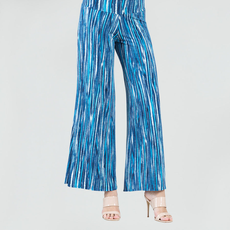Palazzo Pant - Aquatic Pinstripe - Final Sale!