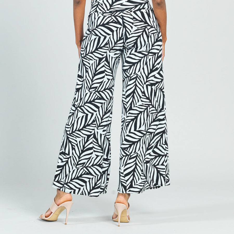 Palazzo Pant - Leaf Stripe - Final Sale!