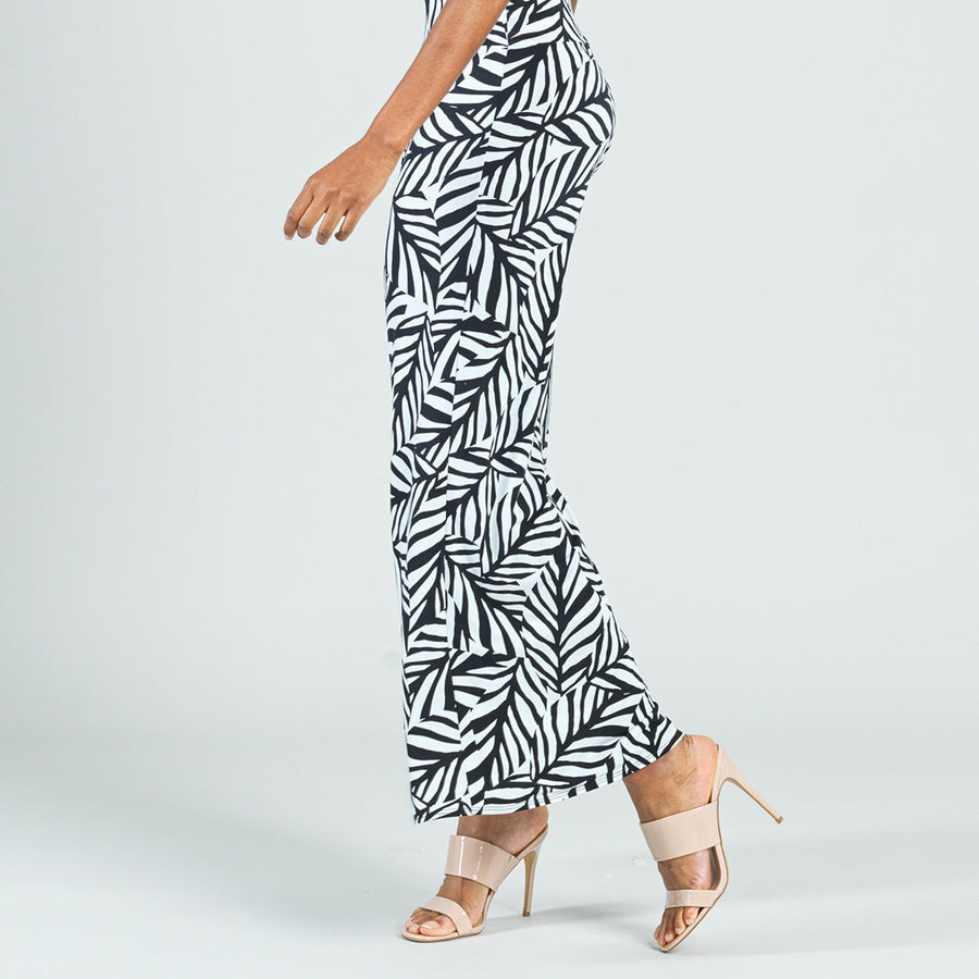 Palazzo Pant - Leaf Stripe - Final Sale!