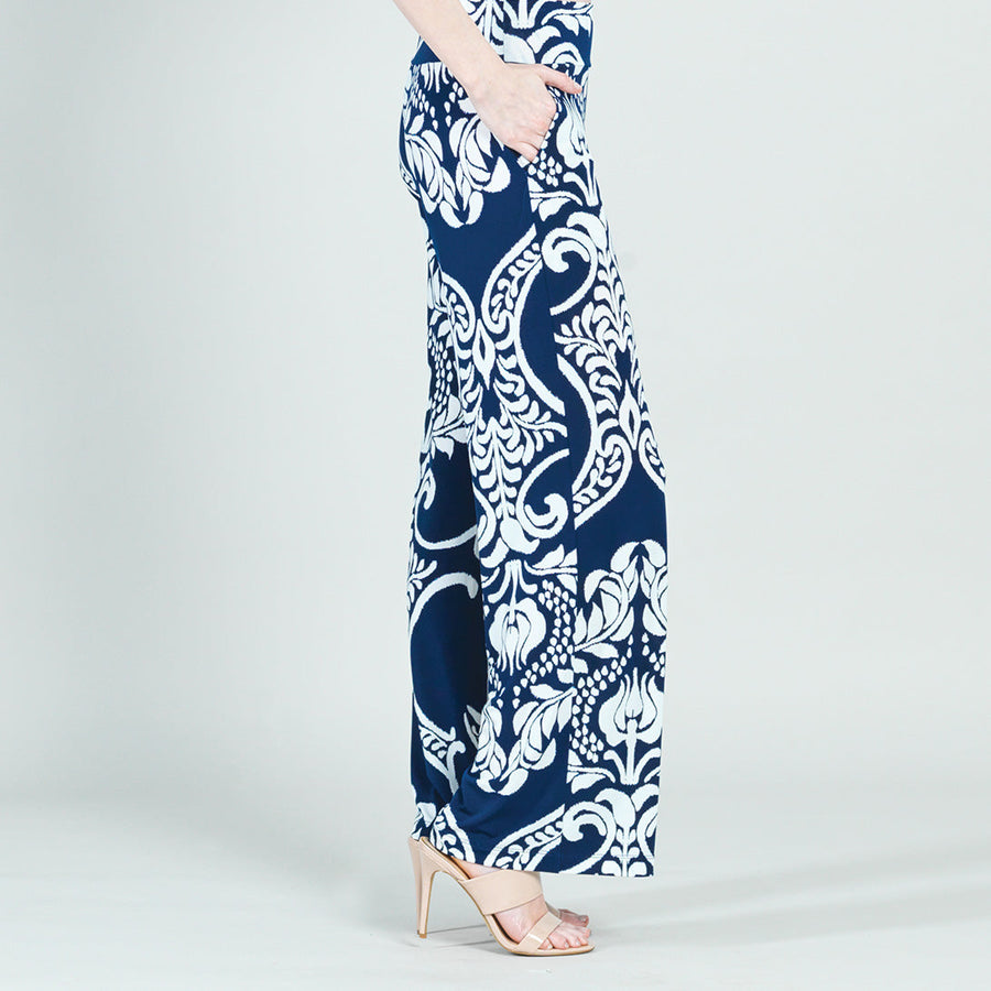 Wide Leg Pocket Pant - Paisley Leaf - Limited Sizes - LRG, XL, 1X